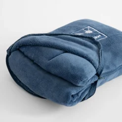 Tekstylia Zewnętrzne|Grill I Piknik|inny Koc podróżny 2w1, niebieski, TRAVEL BLANKET, 130x160 cm