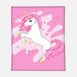 Koce I Narzuty|inny Koc polarowy JEDNOROŻEC 150x200 cm