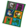 inny Koc polarowy MINECRAFT 150x200 cm
