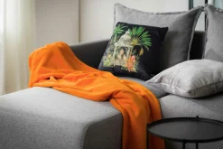 Koc pomarańczowy CORAL 130x160 cm