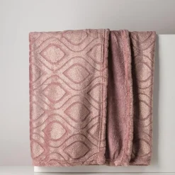 Koce I Narzuty|inny Koc różowy JASMINE 130x160 cm