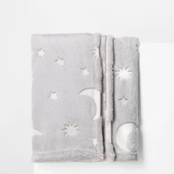 Koce I Narzuty|inny Koc szary GLOVY 130x160 cm