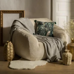 Koce I Narzuty| Koc szary VERIA 150x200 cm