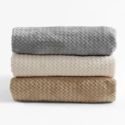 Koce I Narzuty|inny Koc szary VIVIO 130x160 cm