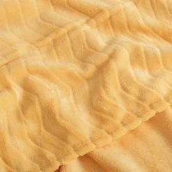 inny Koc żółty TIKA 150x200 cm