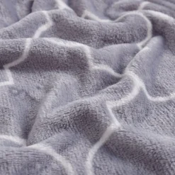 inny Koc w marokańską koniczynę szary CODIE 130x160 cm