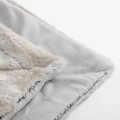 inny Koc włochacz beżowoszary OSLO 200x200 cm