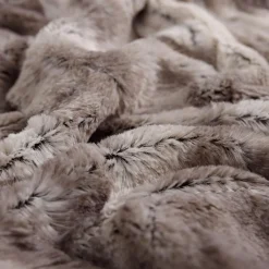 inny Koc włochacz szarobrązowy OSLO 150x200 cm