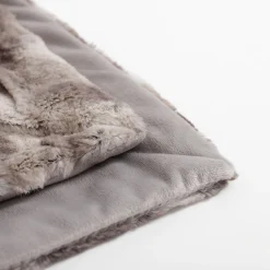 inny Koc włochacz szarobrązowy OSLO 200x200 cm