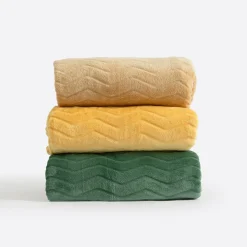 Koce I Narzuty|inny Koc zielony TIKA 150x200 cm