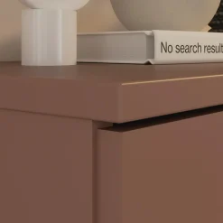 Komody|FORTE Komoda 2- drzwiowa z szufladą GANYMEDE ceglasty