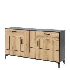 Komody|Furni Home Komoda 2 szuflady 153 cm S-LINE