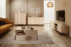 INFINI Komoda beżowa DAST 202,9 cm