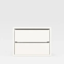 ADBOX Komoda biała do szafy z 2 szufladami 100 cm S