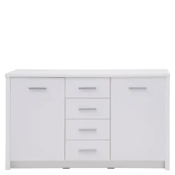 Komody|Exline Komoda biała GRAZ 2D4S