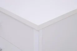 Komody|Exline Komoda biała GRAZ 4S