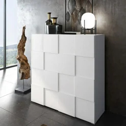 Dzieci Komoda biała nowoczesna dwudrzwiowa PATRIK