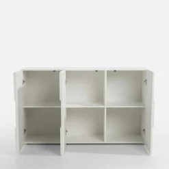 Dzieci Komoda biała nowoczesna trzydrzwiowa PATRIK