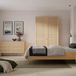 FORTE Komoda boho z 6 szufladami CALASETTA