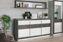 FORTE Komoda CANNE NEW 2S3D z oświetleniem