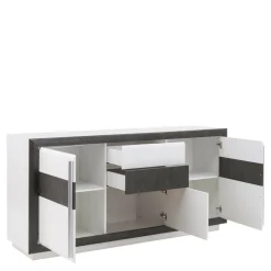 FORTE Komoda CANNE NEW 2S3D z oświetleniem