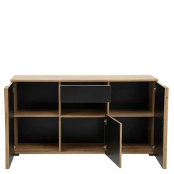 DiTrendi Komoda do salonu z lamelami MALAGA