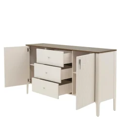 Komoda do salonu z ryflowaniem WENECJA