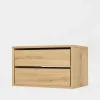 ADBOX Komoda do szafy INNER II z 2 szufladami BASIC 75 dąb artisan
