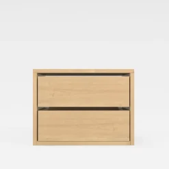 Akcesoria Do Szaf|ADBOX Komoda do szafy z 2 szufladami 50 cm S dąb artisan
