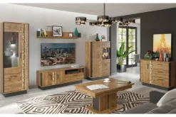 Furni Home Komoda DORIAN DN2 1D3S z oświetleniem