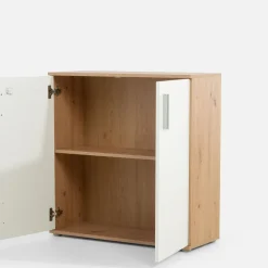 Komody|FORTE Komoda 2-drzwiowa IKOLI biała