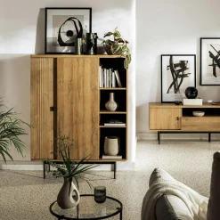 Komody| Komoda 2-drzwiowa LUCIA 105 cm