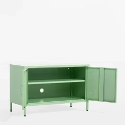 inny Komoda 2-drzwiowa SOLANS jasnozielona