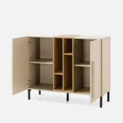 Dzieci inny Komoda dwudrzwiowa beżowa SERGIO