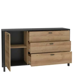 FORTE Komoda industrialna szeroka HIGH ROCK