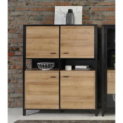 Komody|FORTE Komoda industrialna wysoka HIGH ROCK