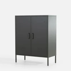 Komody|inny Komoda metalowa BLISFUL czarna