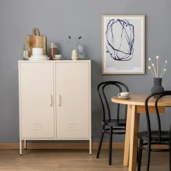 inny Komoda metalowa BLISFUL migdałowa