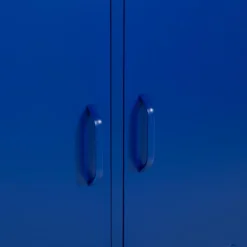 Komody|inny Komoda metalowa BLISFUL ultramaryna