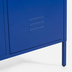 Komody|inny Komoda metalowa BLISFUL ultramaryna