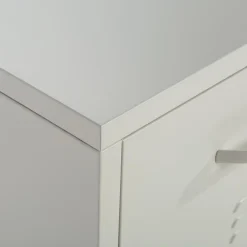 Dzieci inny Komoda metalowa z szufladami BLEIZ jasnoszara