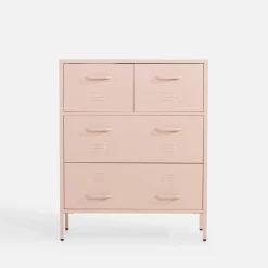 inny Komoda metalowa z szufladami BLEIZ brzoskwiniowa