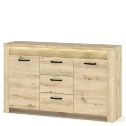 Komody|Esteti Komoda MORIS 2D3S z oświetleniem