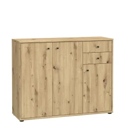FORTE Komoda niska TEMPRA 2 3D2S dąb artisan