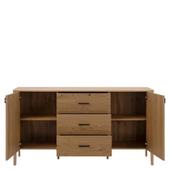 Komoda ryflowana na wysokich nóżkach NAVARRA