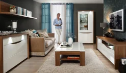 Komody|FORTE Komoda SAINT TROPEZ STZK241B z oświetleniem