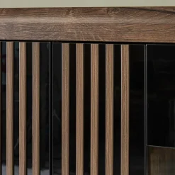 FORTE Komoda SAVONA z listwą LED