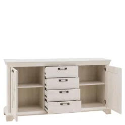 Komody|FORTE Komoda styl prowansalski szeroka KASHMIR