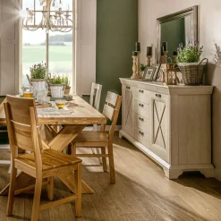 Komody|FORTE Komoda styl prowansalski szeroka KASHMIR