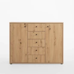 FORTE Komoda TEMPRA 2 2D5S dąb artisan